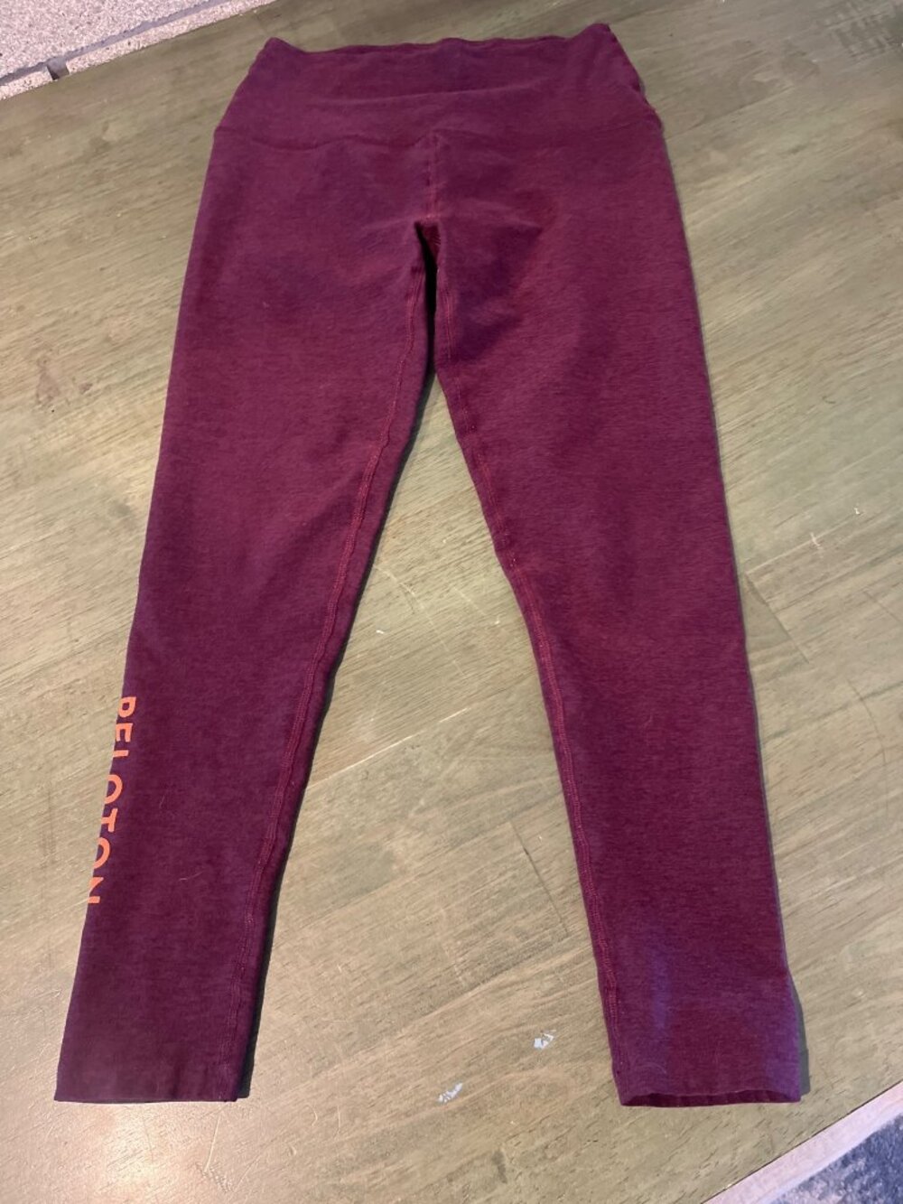Beyond Yoga X Peloton Womens High-Waist Leggings Plum Purple Soft & Stretchy Fab